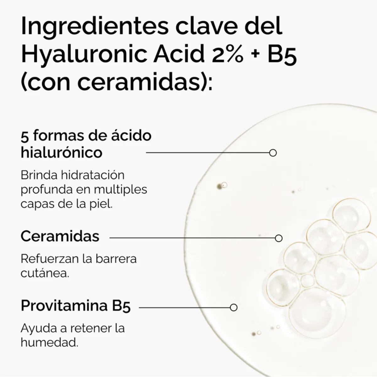 Sérum Hyaluronic Acid 2% + B5